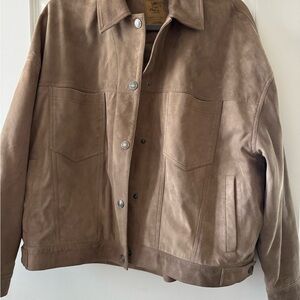 FREE PEOPLE Opal Suede Swing Jacket EUC, Barely Worn Small